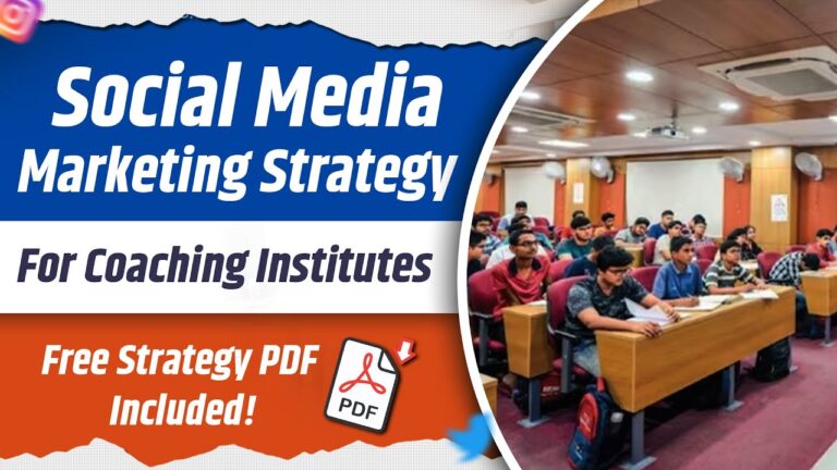 Social Media Marketing for Coaching Institute 2024 | SMM Plan for Coaching Institute