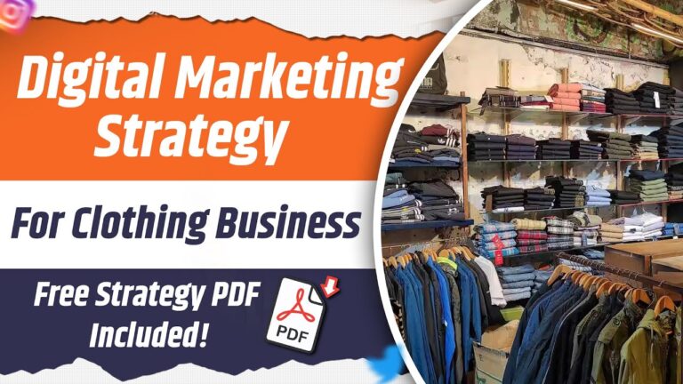 Digital Marketing Plan for Clothing Store 2024 | Game Changing Social Media for Clothes Showroom