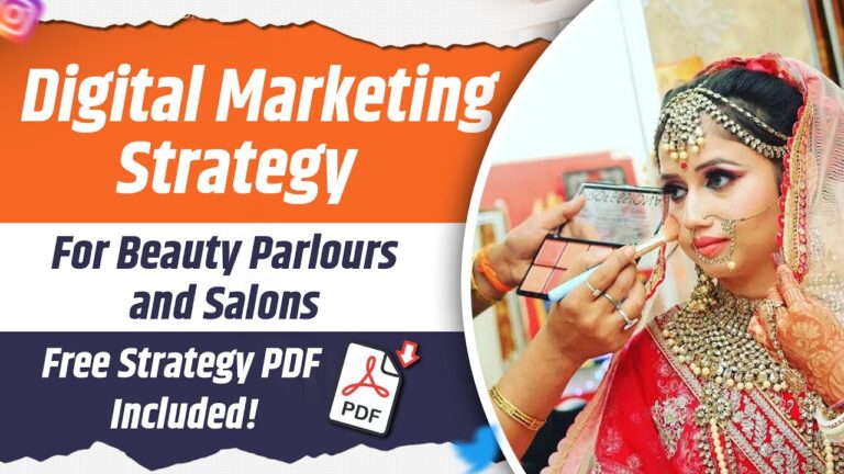 Digital Marketing Strategy for Beauty Parlour & Saloon 2024 | Grow Beauty Parlour and Saloon Online