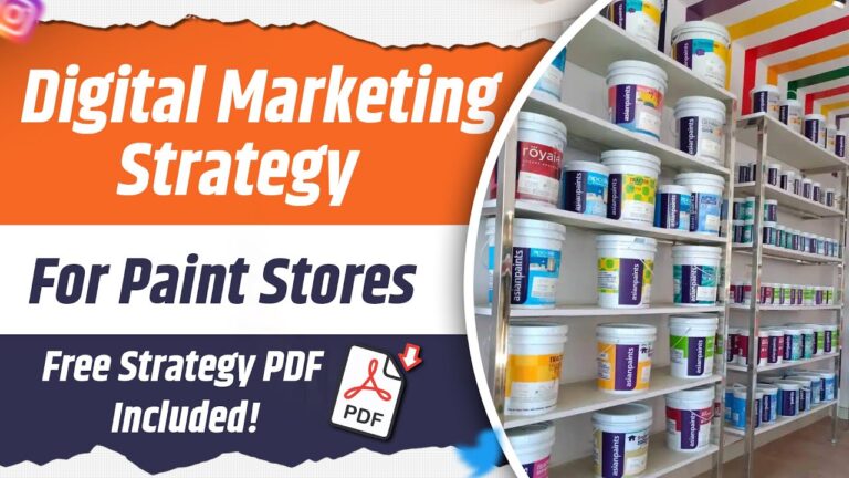 Digital Marketing for Paint Store 2024 – Social Media Marketing Plan for Paint Store