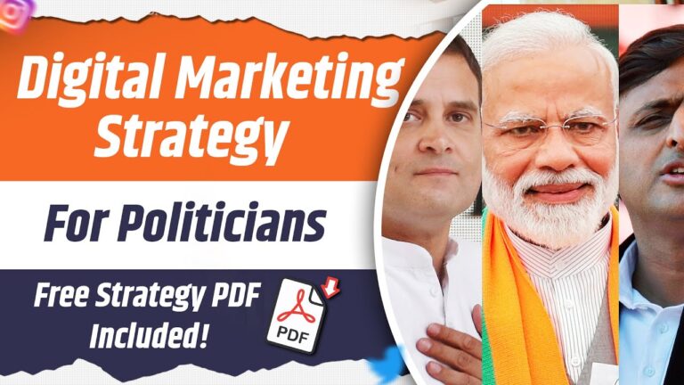 Digital Marketing Plan for Politician 2024 | Social Media marketing for Politician