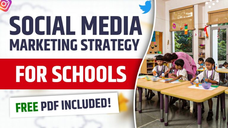 Social Media Marketing Strategy for School 2024 | How to Grow School Online | SMM Plan for School