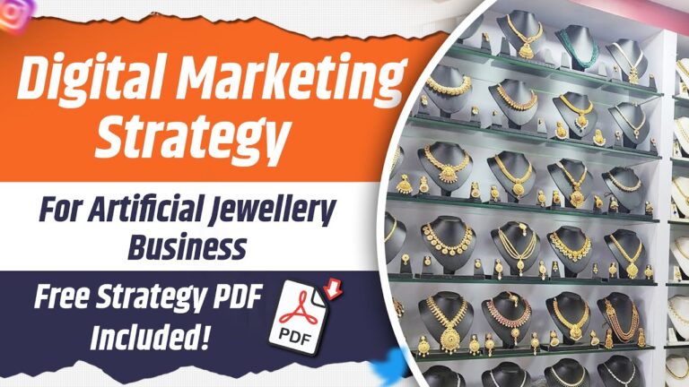 Digital Marketing for Artificial Jewellery Business 2024 | Growth Plan for Artificial Jewellery